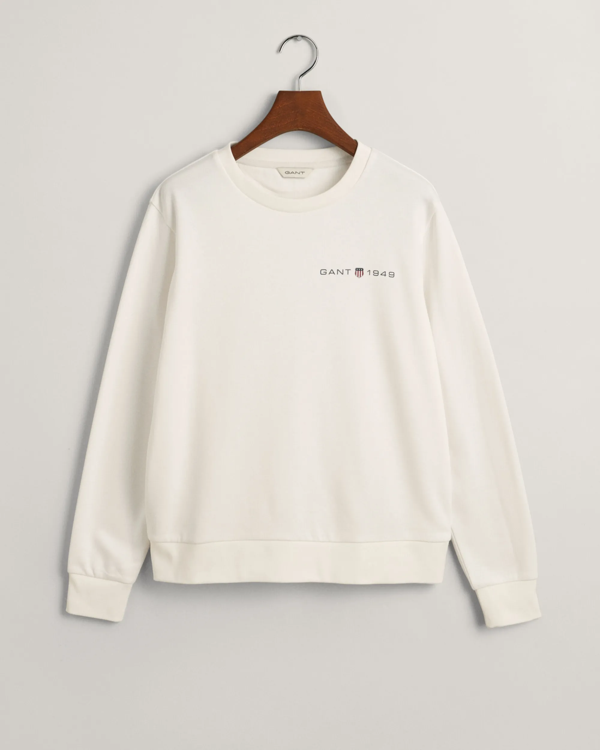 Archive Shield Print Crew Neck Sweatshirt