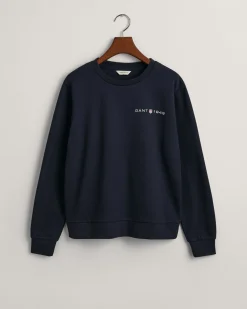 Archive Shield Print Crew Neck Sweatshirt