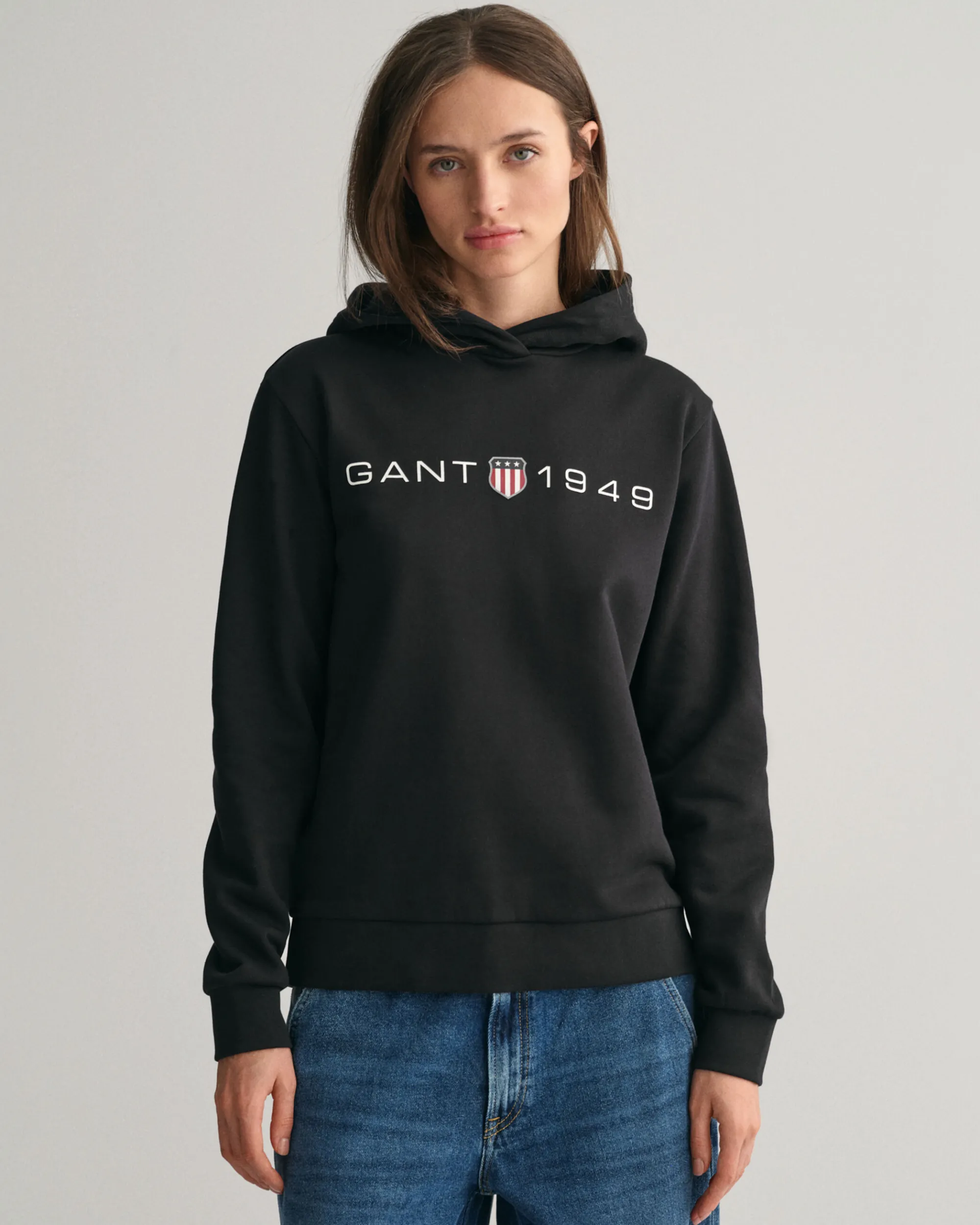 Archive Shield Print Hoodie