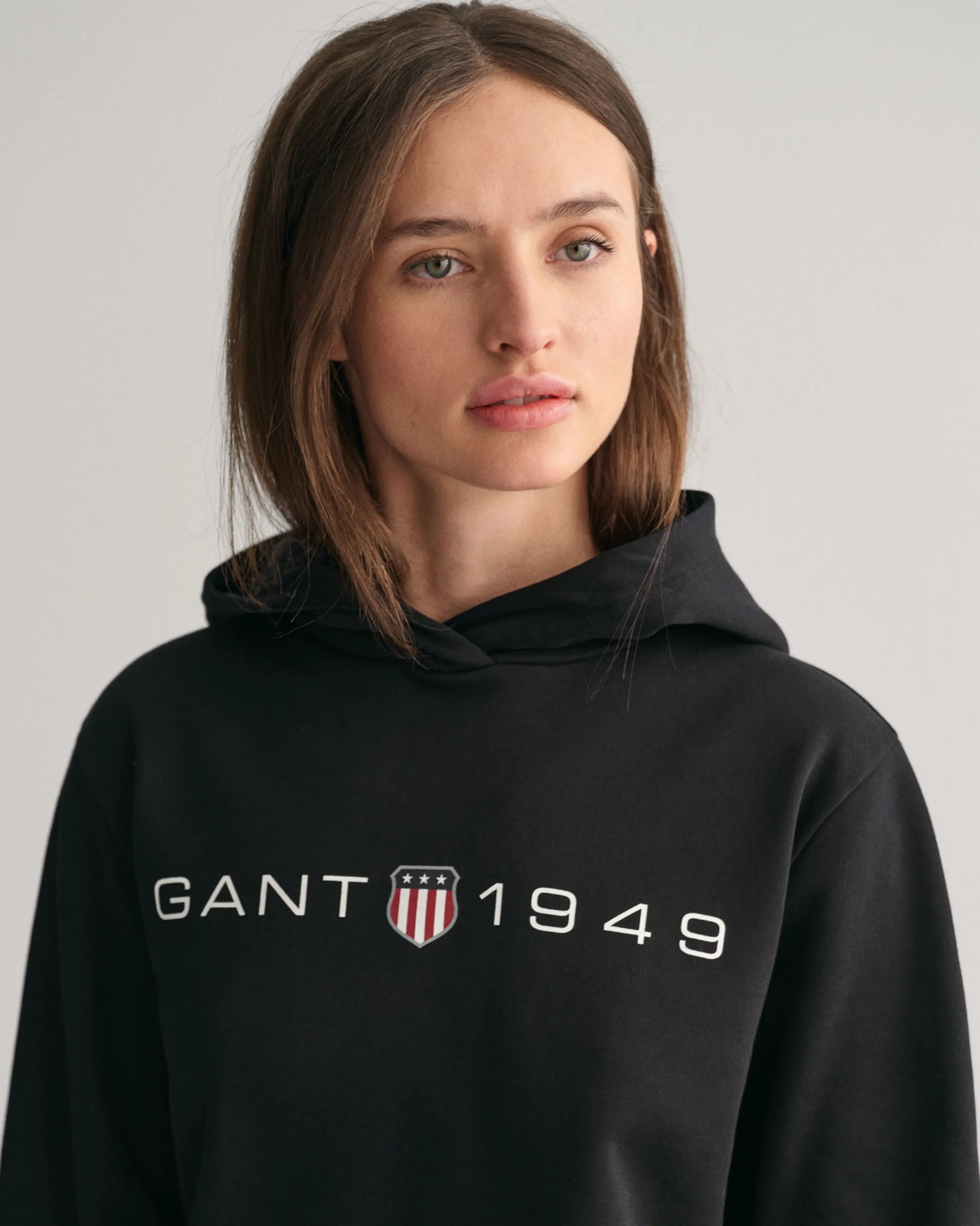 Archive Shield Print Hoodie