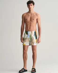 Art Print Swim Shorts