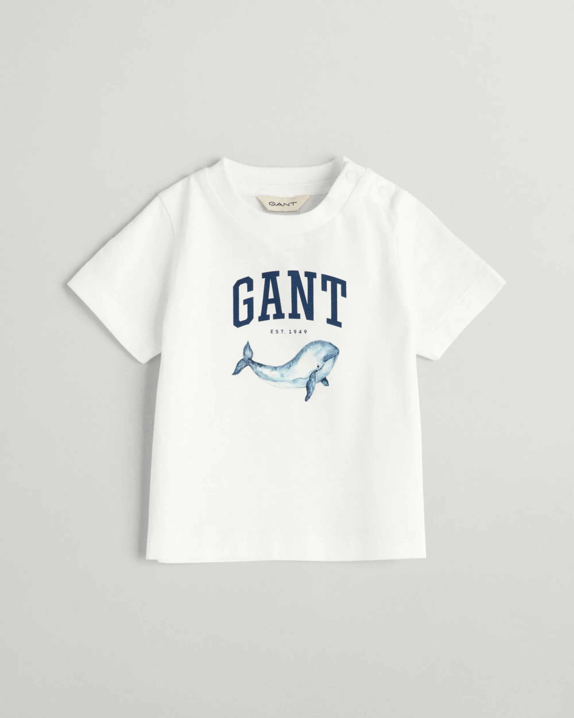 Baby Whale Print T-Shirt
