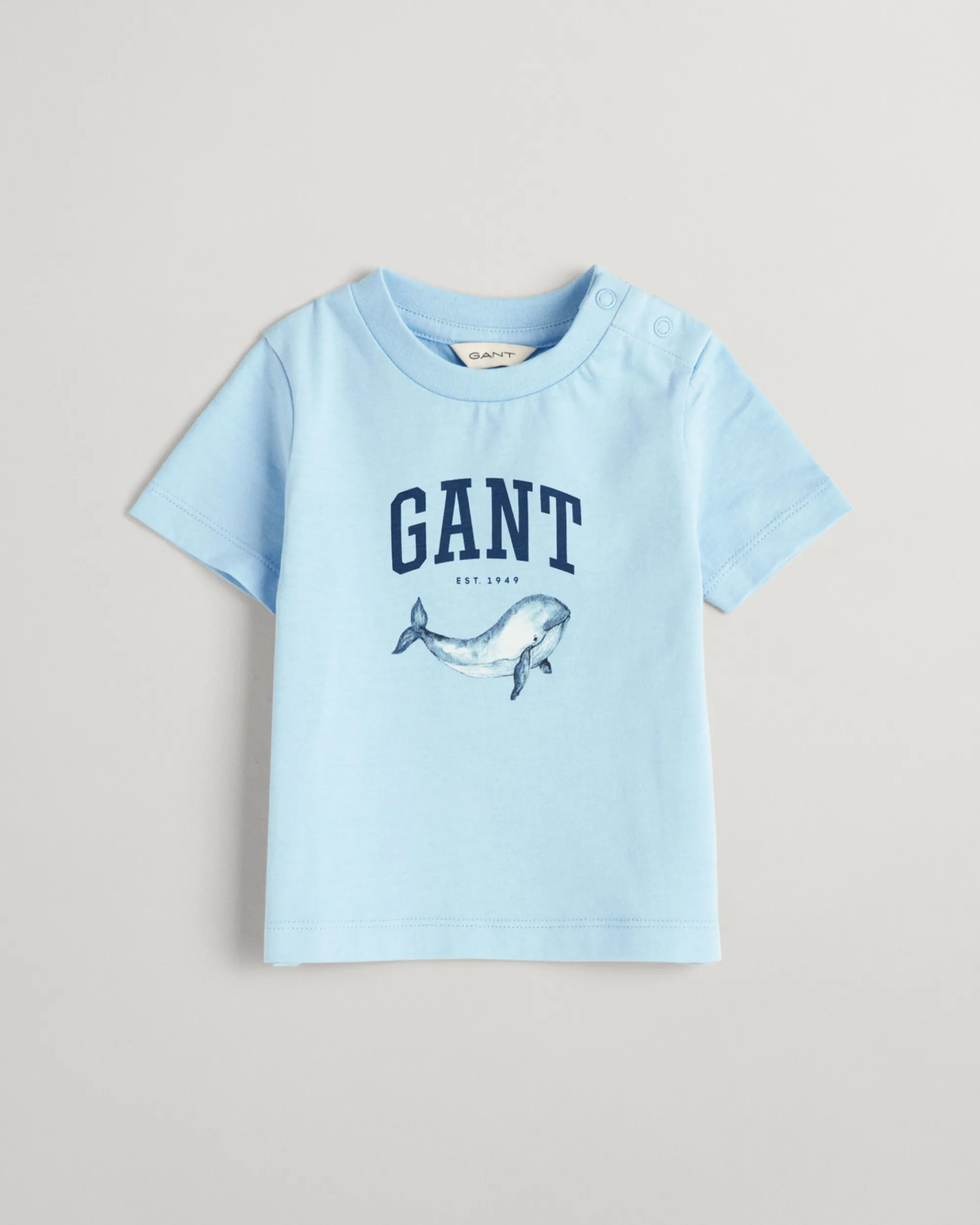 Baby Whale Print T-Shirt