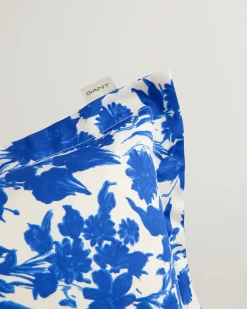 Blue Floral Pillowcase