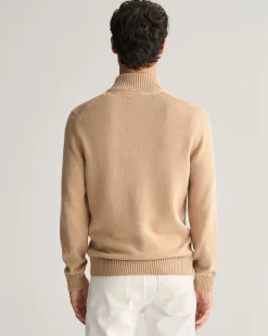 Casual Cotton Half-Zip Sweater