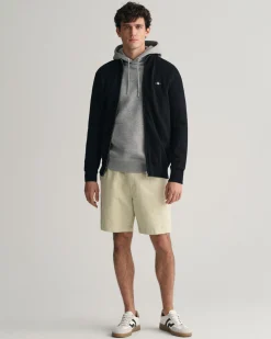 Casual Cotton Zip Cardigan