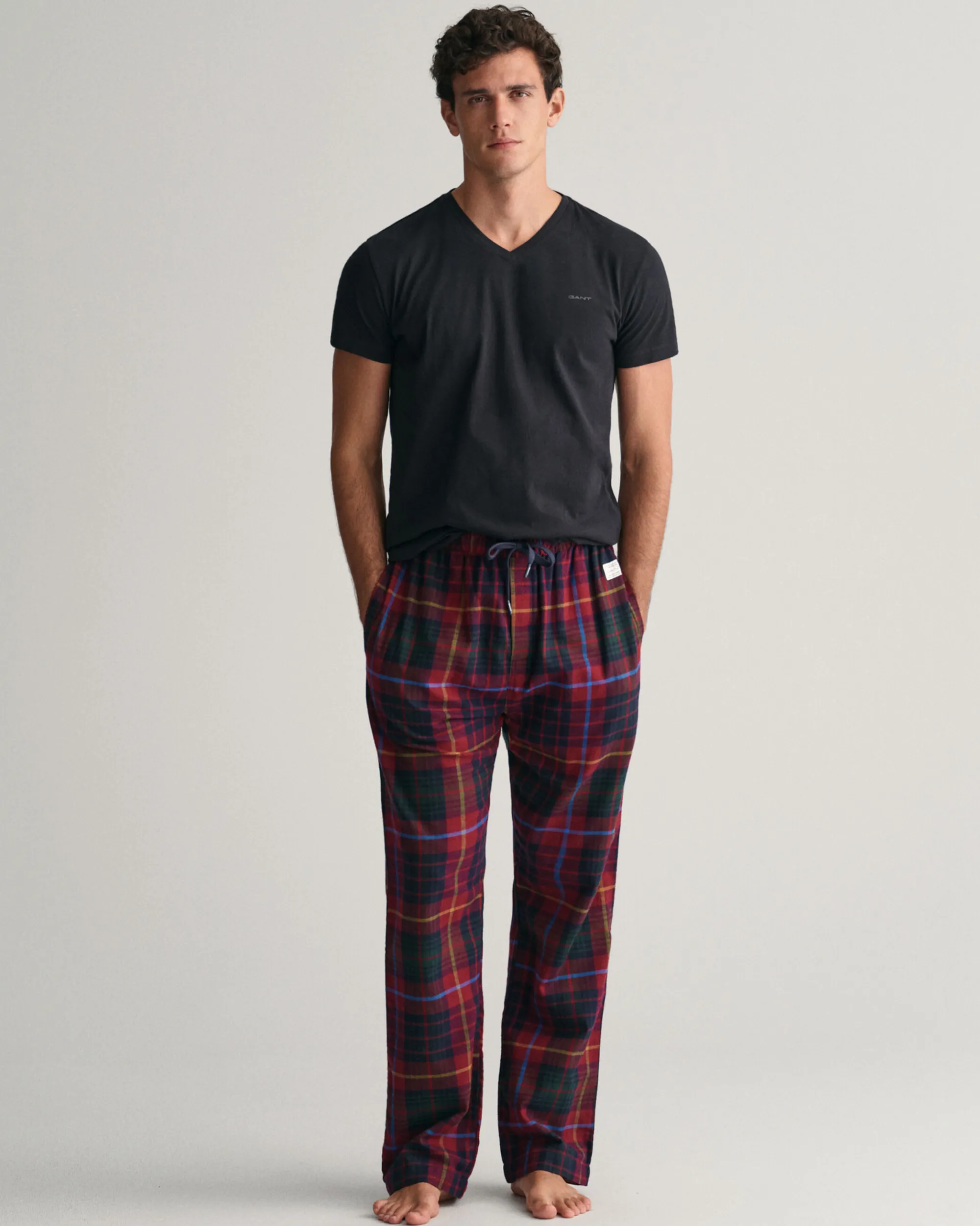 Checked Pajama Pants