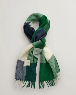 Checked Woven Scarf