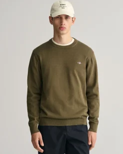 Classic Cotton Crew Neck Sweater
