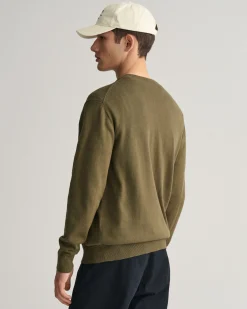 Classic Cotton Crew Neck Sweater