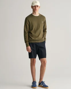 Classic Cotton Crew Neck Sweater