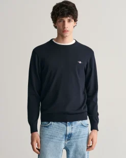 Classic Cotton Crew Neck Sweater