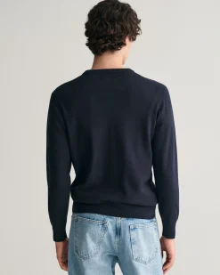 Classic Cotton Crew Neck Sweater
