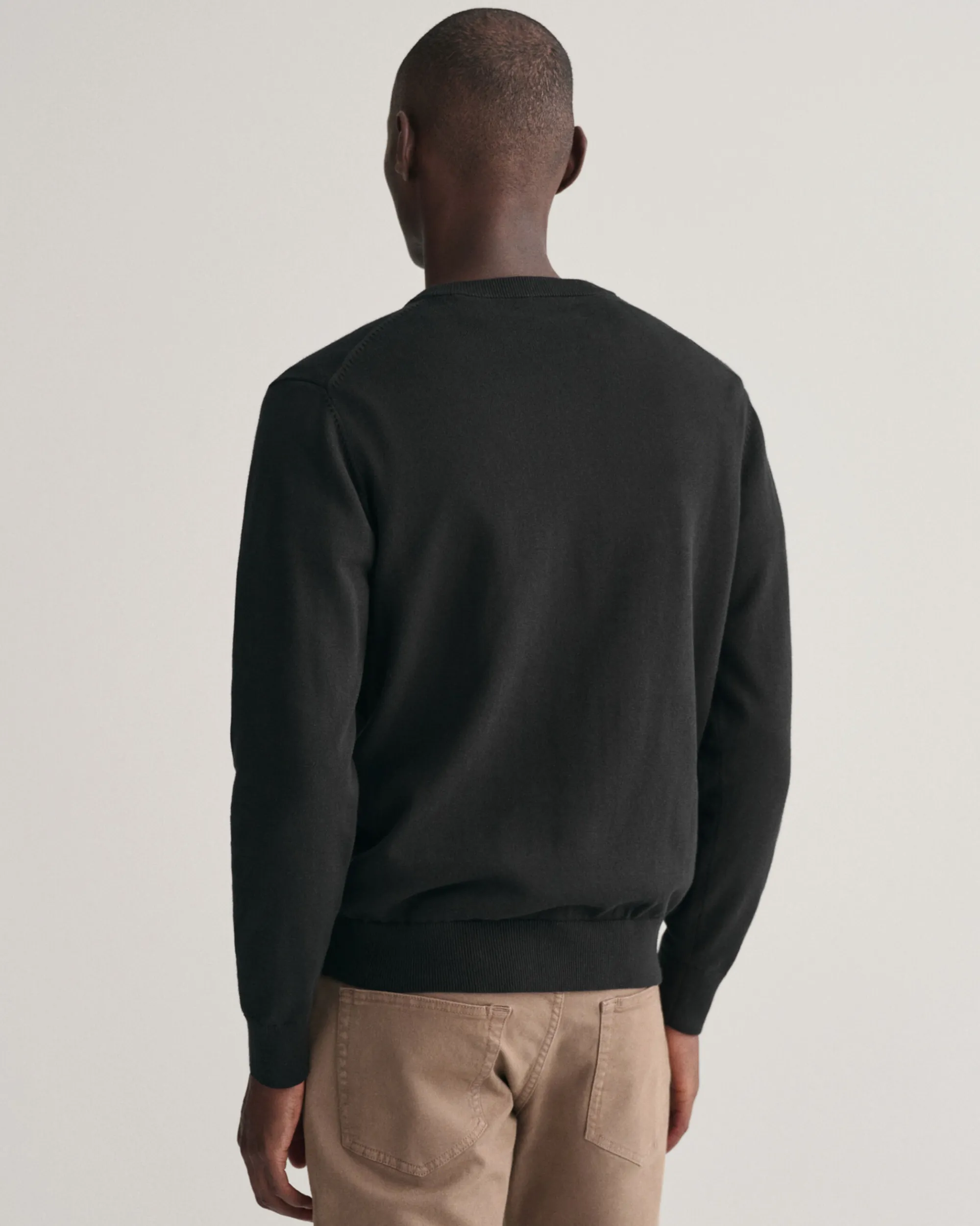 Classic Cotton Crew Neck Sweater