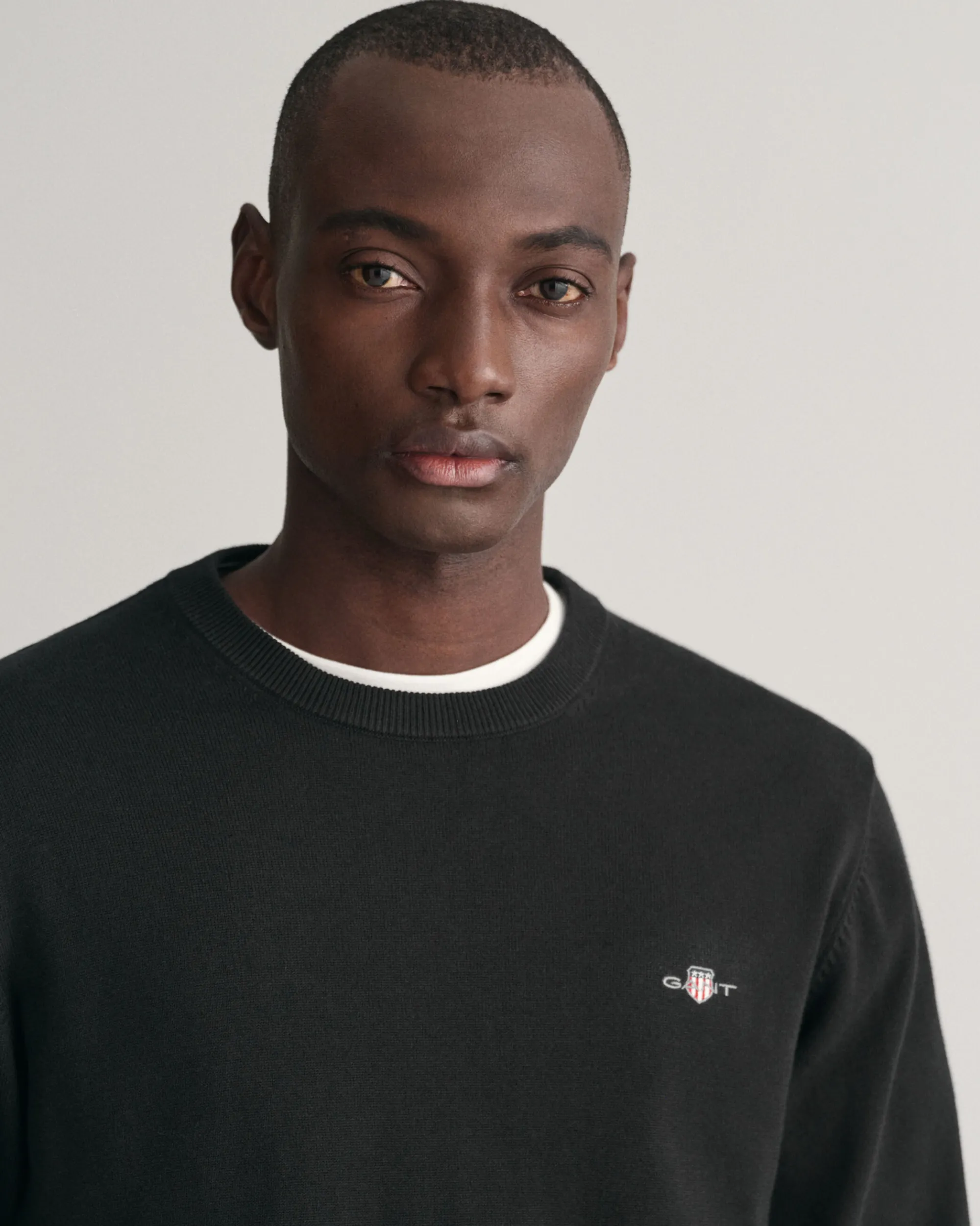 Classic Cotton Crew Neck Sweater