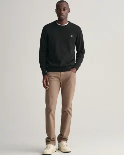 Classic Cotton Crew Neck Sweater