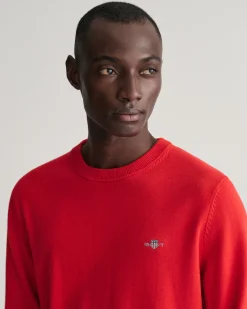 Classic Cotton Crew Neck Sweater