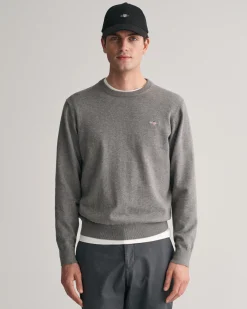 Classic Cotton Crew Neck Sweater