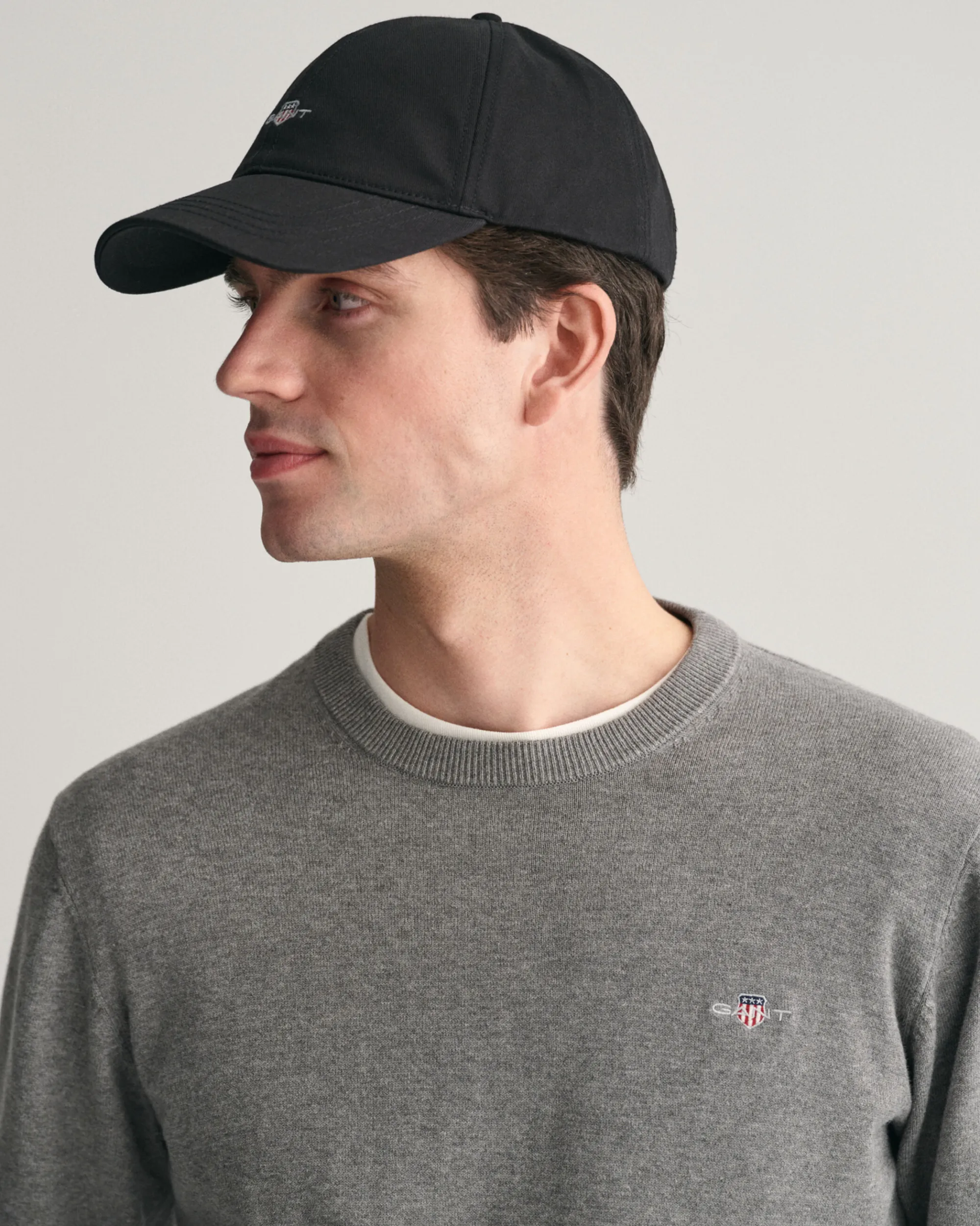 Classic Cotton Crew Neck Sweater
