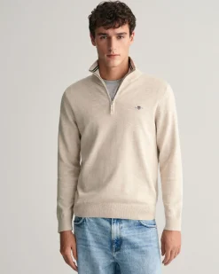 Classic Cotton Half-Zip Sweater