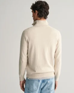 Classic Cotton Half-Zip Sweater