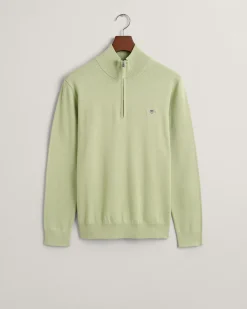 Classic Cotton Half-Zip Sweater
