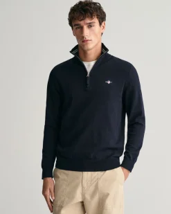 Classic Cotton Half-Zip Sweater
