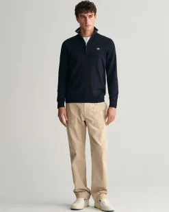 Classic Cotton Half-Zip Sweater