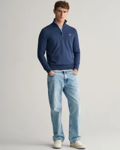 Classic Cotton Half-Zip Sweater