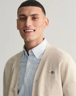 Classic Cotton V-Neck Cardigan