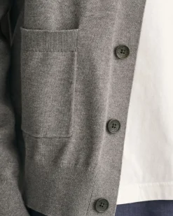 Classic Cotton V-Neck Cardigan
