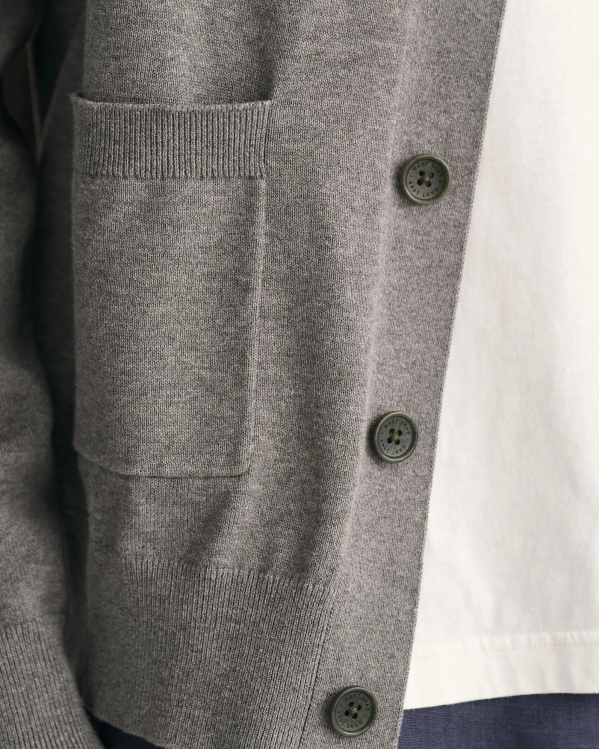 Classic Cotton V-Neck Cardigan