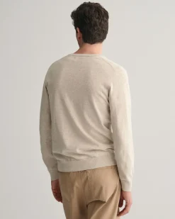 Classic Cotton V-Neck Sweater