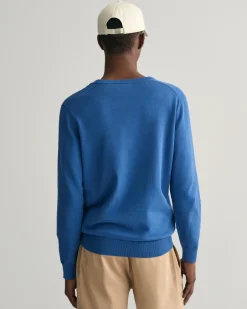 Classic Cotton V-Neck Sweater