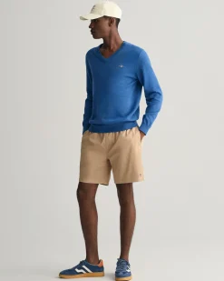 Classic Cotton V-Neck Sweater