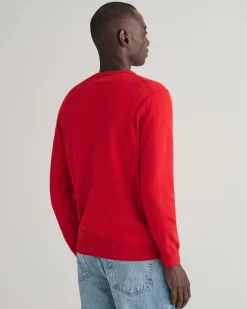 Classic Cotton V-Neck Sweater