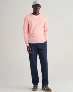 Classic Cotton V-Neck Sweater