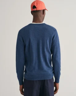 Classic Cotton V-Neck Sweater