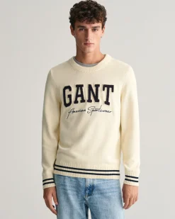 Collegiate Crew Neck Sweater