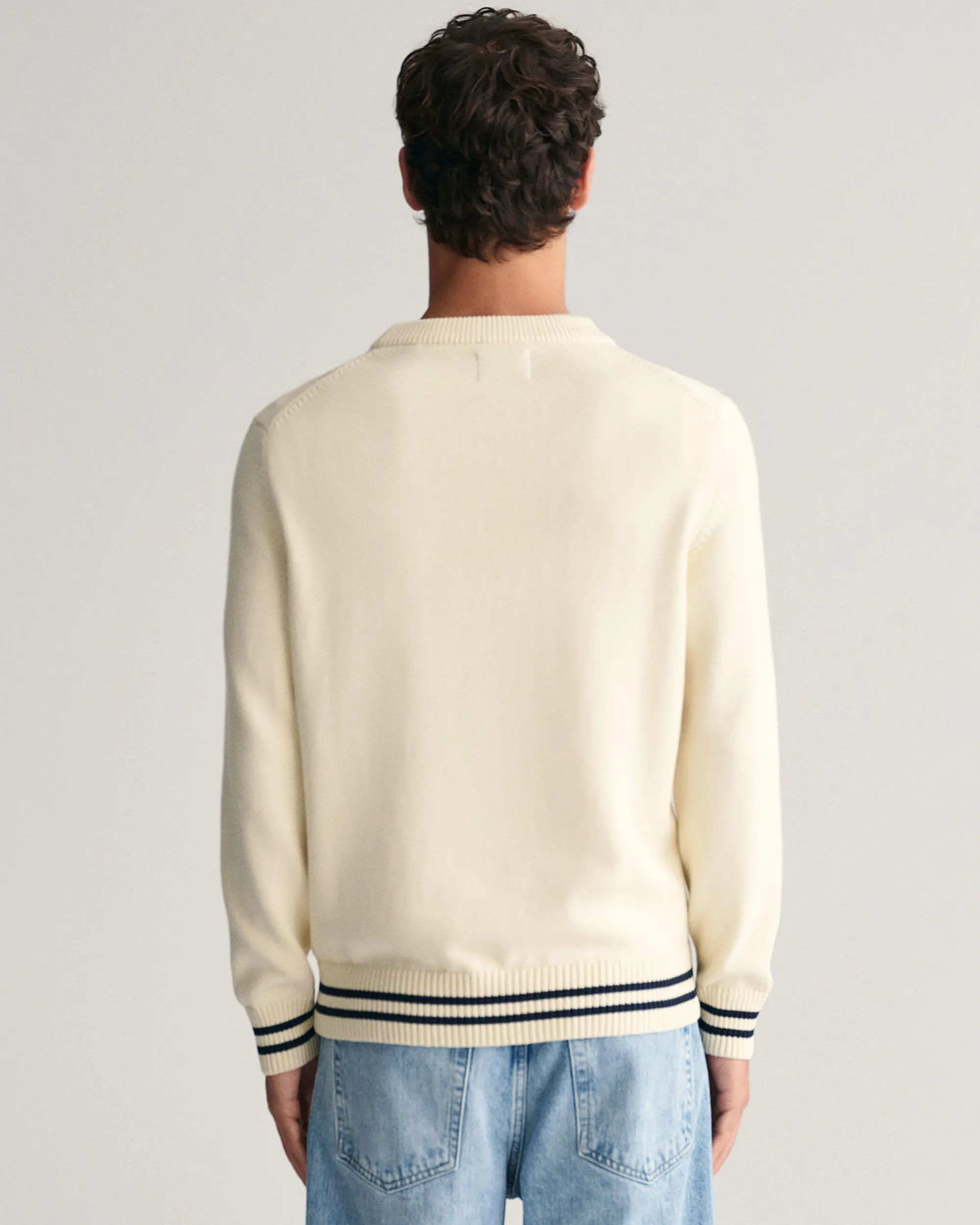 Collegiate Crew Neck Sweater