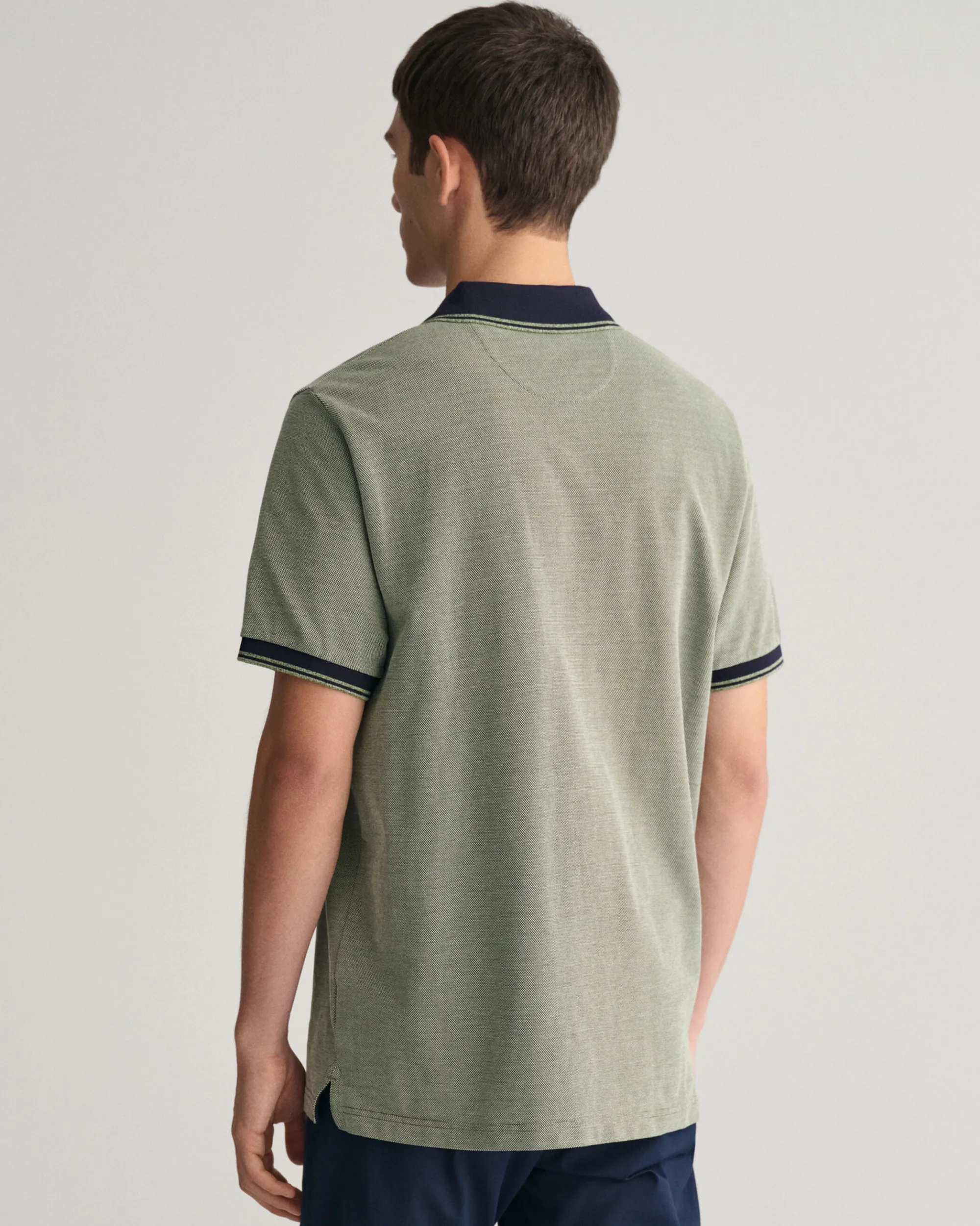 4-Color Oxford Piqué Polo Shirt