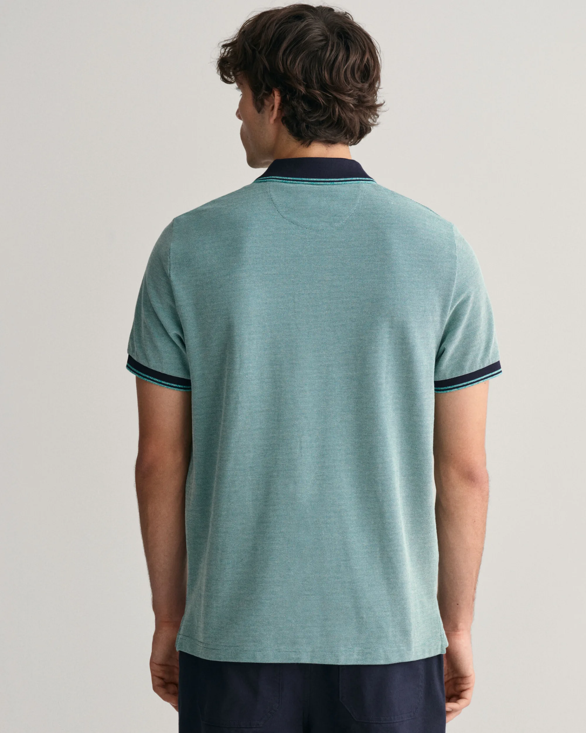 4-Color Oxford Piqué Polo Shirt