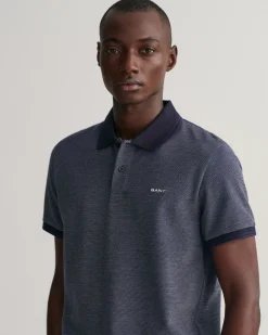 4-Color Oxford Piqué Polo Shirt