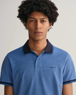 4-Color Oxford Piqué Polo Shirt