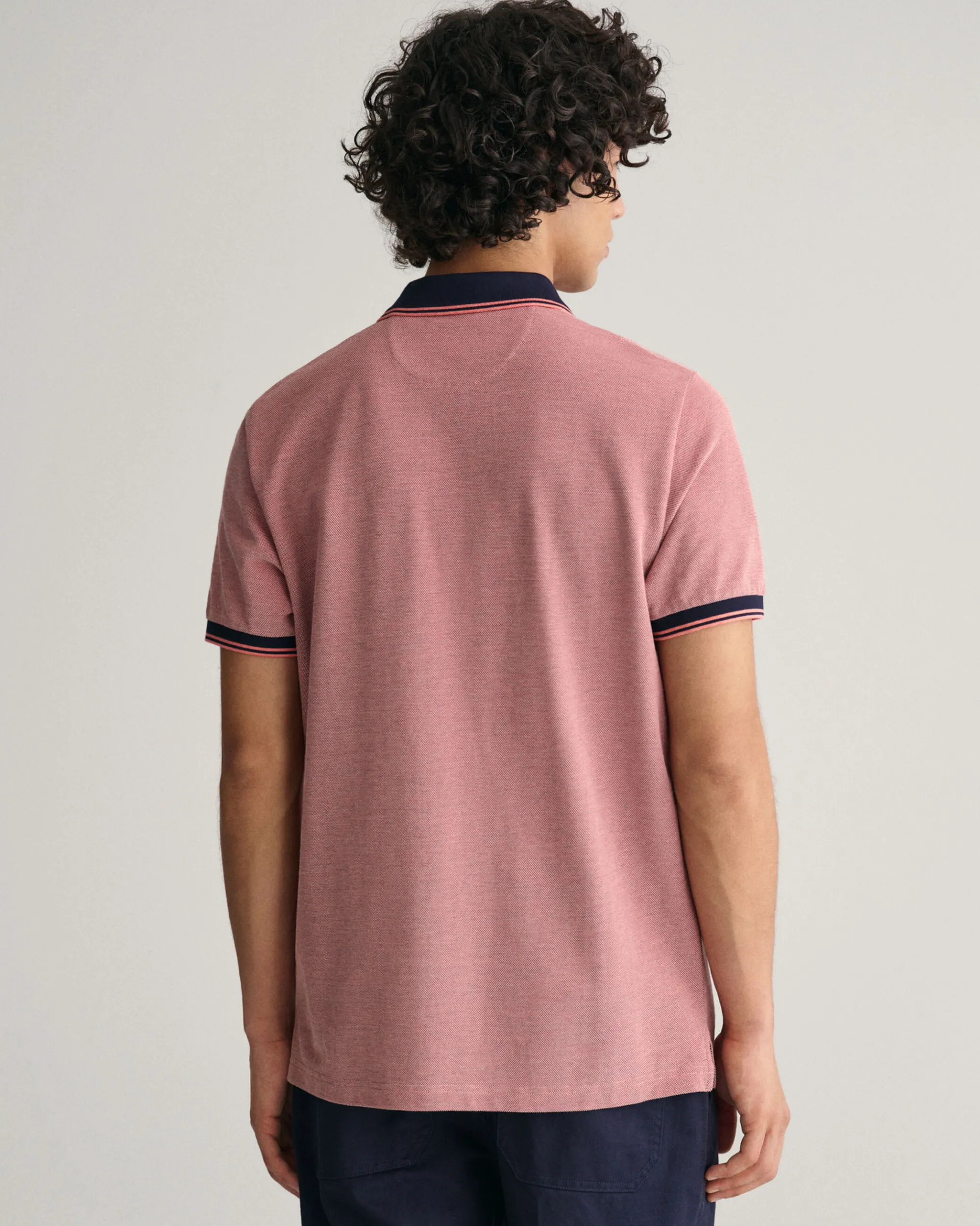 4-Color Oxford Piqué Polo Shirt