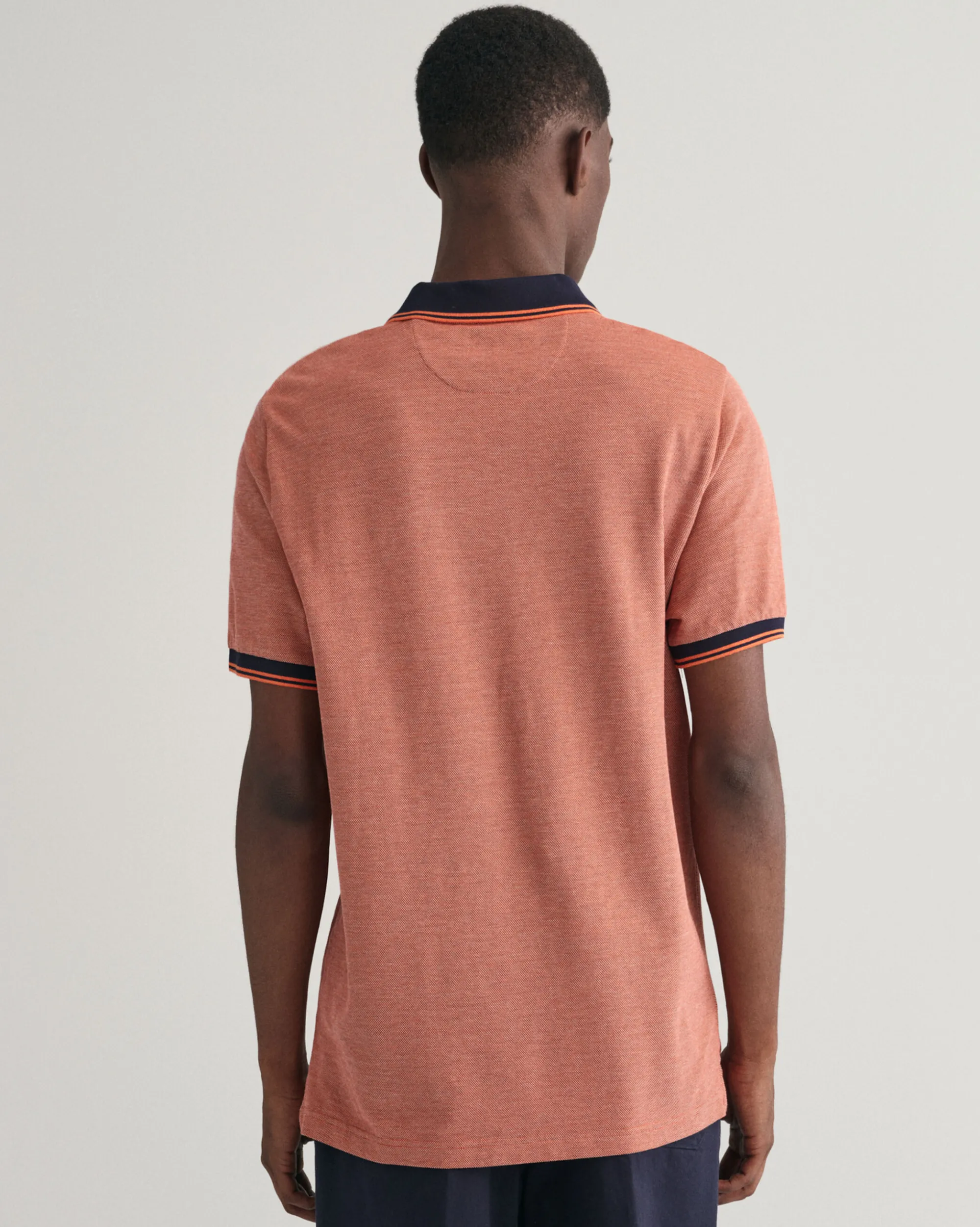 4-Color Oxford Piqué Polo Shirt