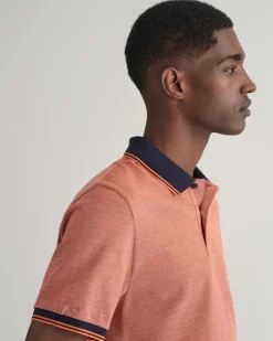 4-Color Oxford Piqué Polo Shirt