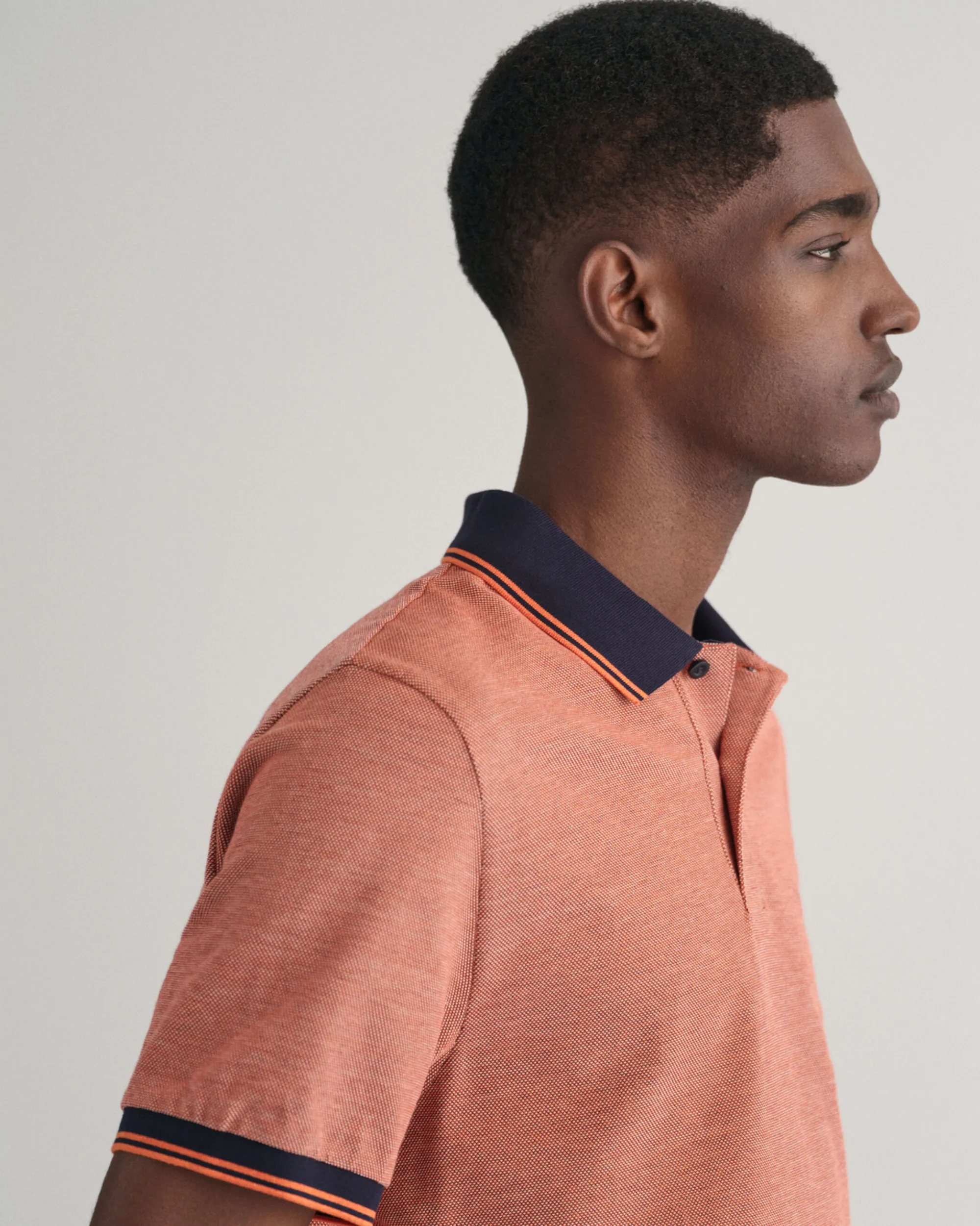 4-Color Oxford Piqué Polo Shirt