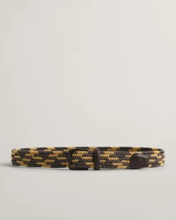 Contrast Braided Elastic Belt