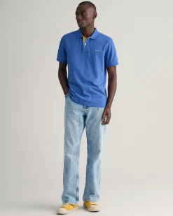 Contrast Piqué Polo Shirt